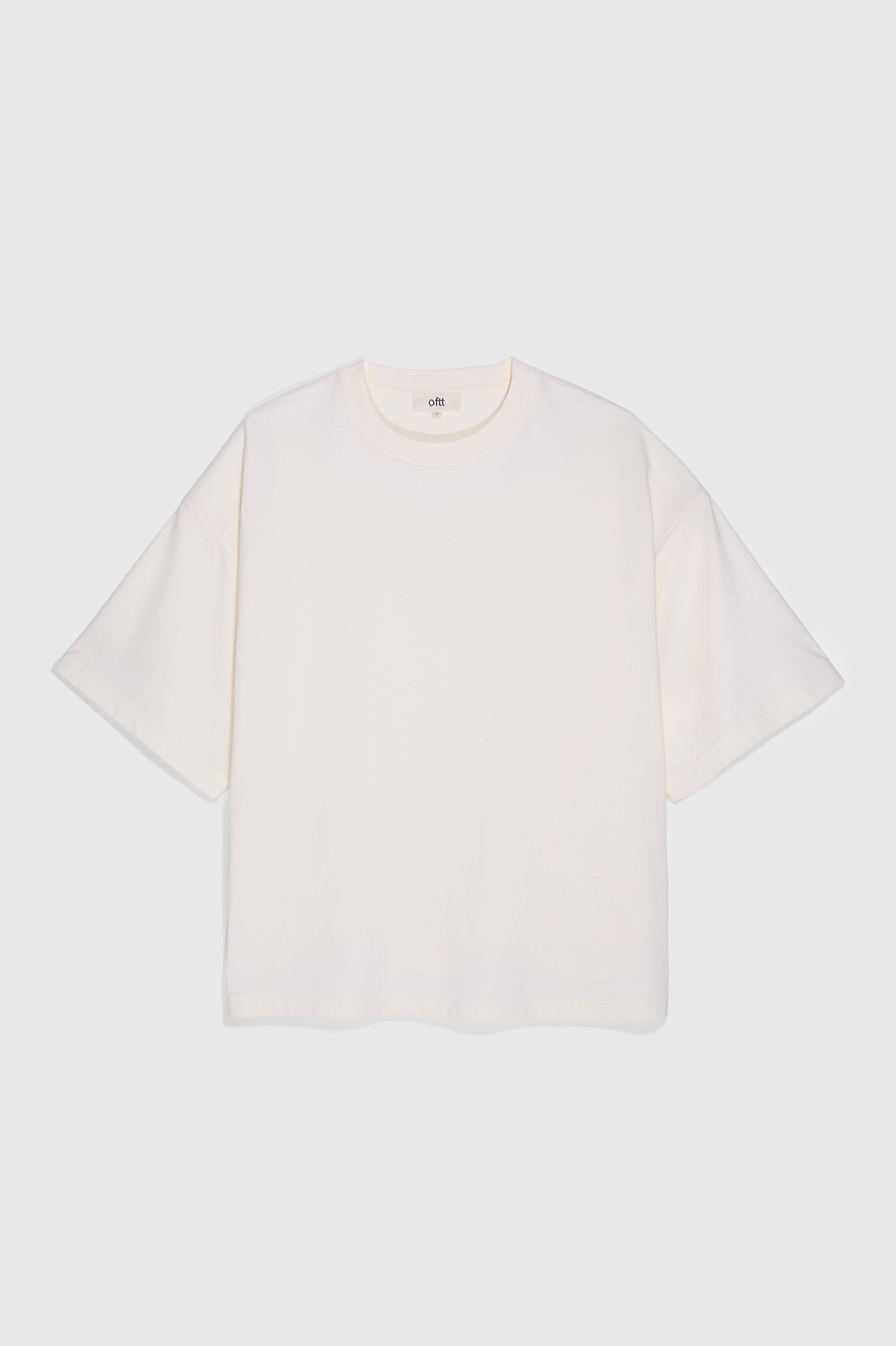 01 / Soft White, Boxy T-shirt, Portuguese Cotton, oftt – Oftt