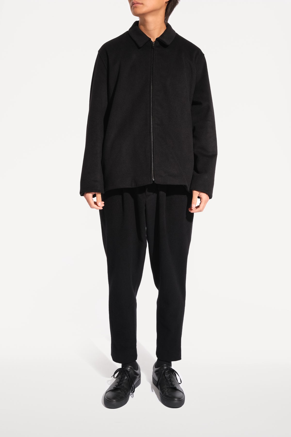 09 / Cashmere Wool Harrington – Oftt