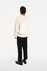 oftt - 02- heavyweight sweatshirt - natural white - organic cotton fleece - image 5