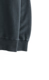 oftt - 02- heavyweight sweatshirt - black - organic cotton fleece