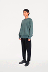 oftt - 02- heavyweight sweatshirt - green - organic cotton fleece - image 12