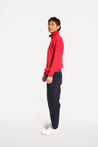 oftt - 04 - half-zip heavy knit  jumper - red - merino wool - image  3