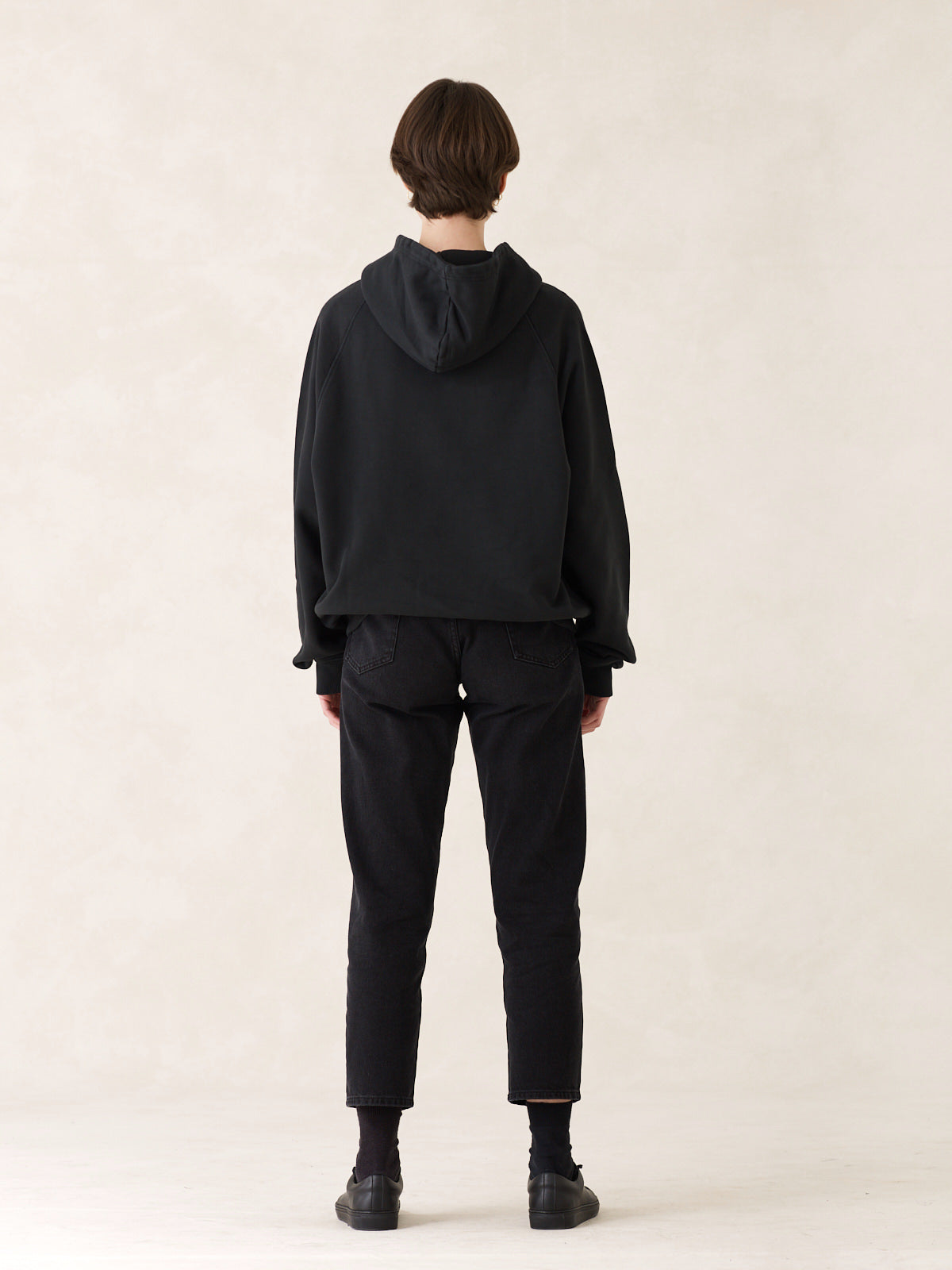 03 / Oftt Heavyweight Hooded Sweatshirt / Black