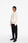 oftt - 02- heavyweight sweatshirt - natural white - organic cotton fleece - image 7