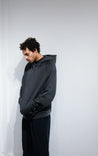 oftt - 03 - heavyweight hooded sweatshirt - black - organic cotton fleece - image 9