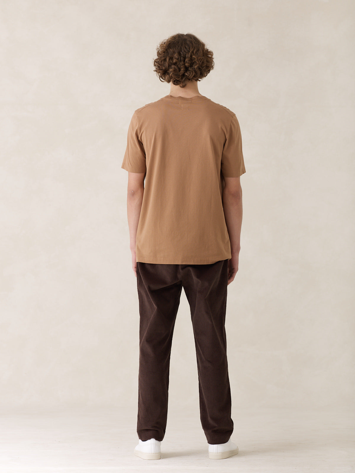 oftt - 01 - perfect fit t-shirt - tan - organic cotton